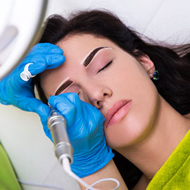 ogen, lippen en wenkbrauwen permanente make-up of pmu behandeling